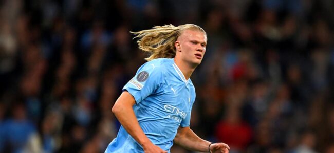 erling haaland corriendo